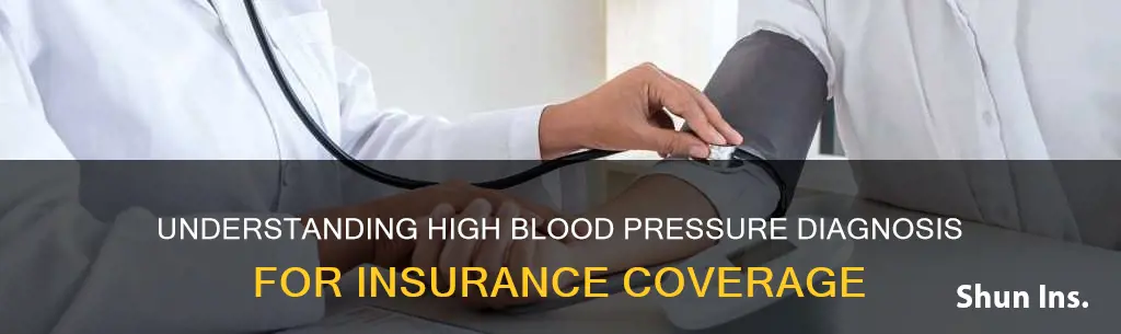 what an official high blood pressure diagnosis for insurance