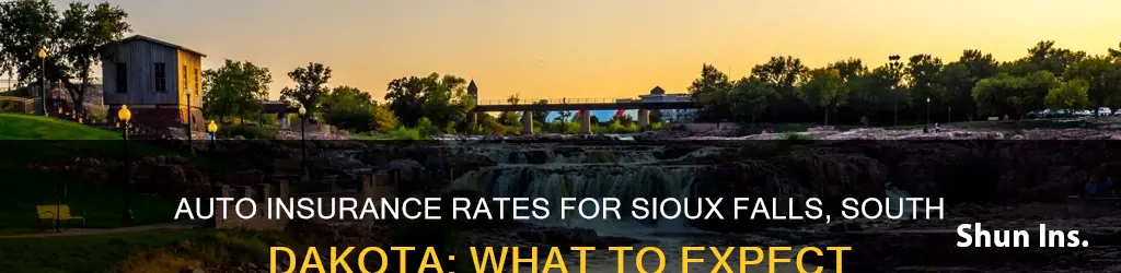 what are auto insurance rates for sioux falls south dakota