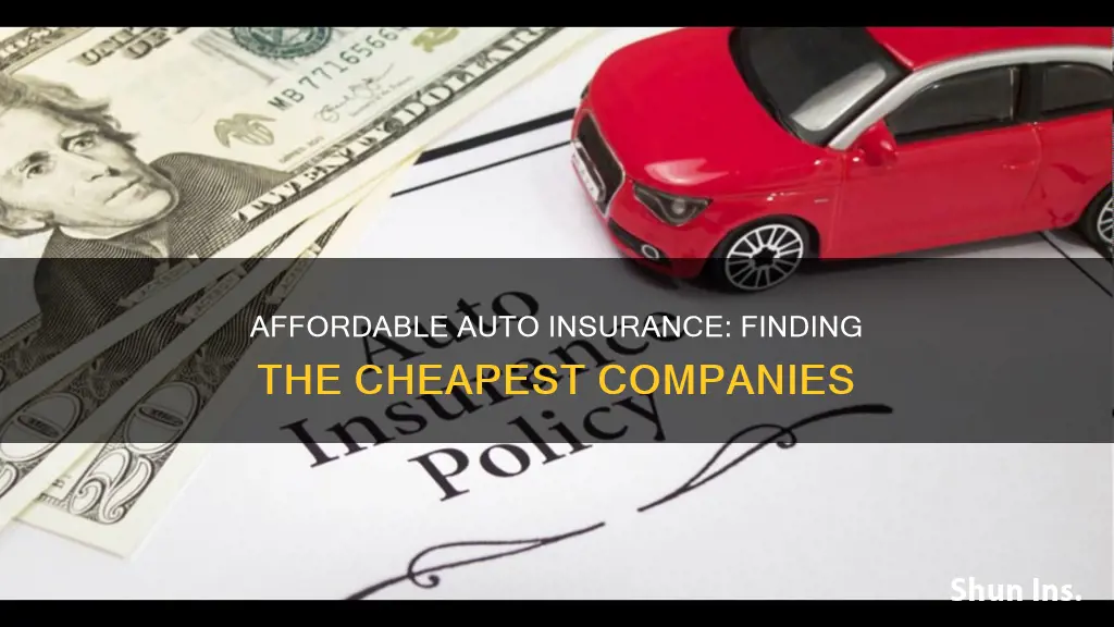 what are cheap auto insurance companies