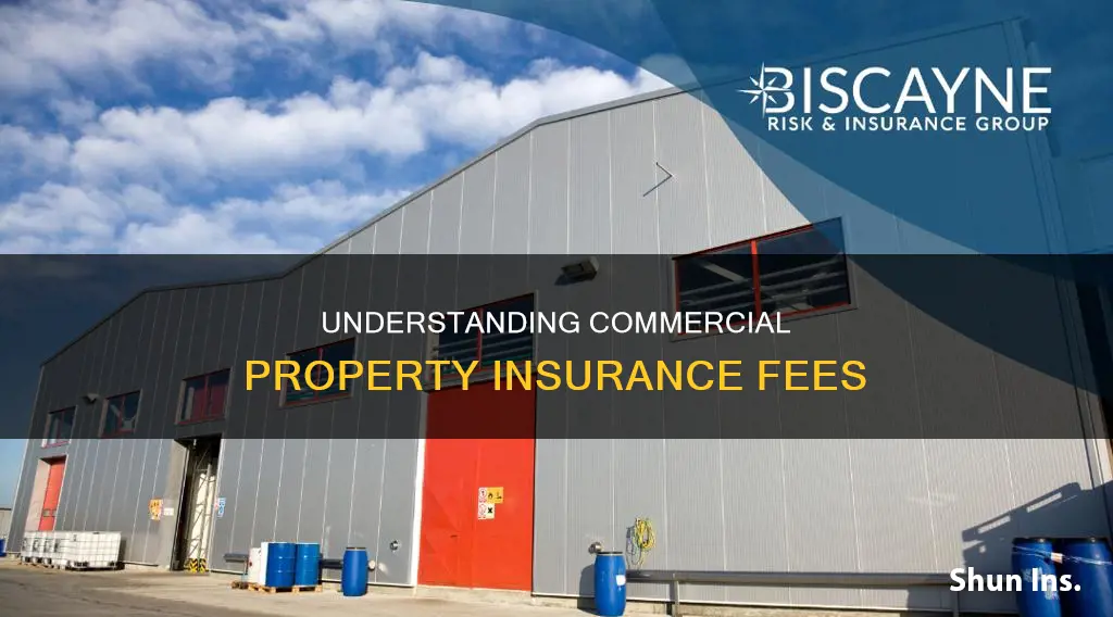what are commercial property insurance fees