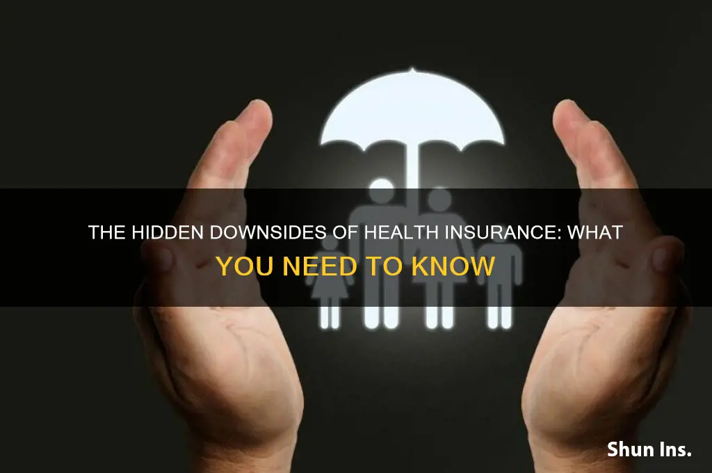what are cons of health insurance