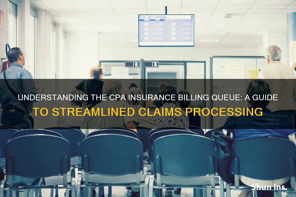 what are cpa insurance billing queue