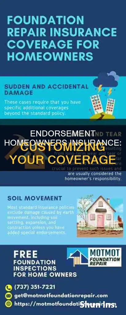 what are endorsement homeowners insurance