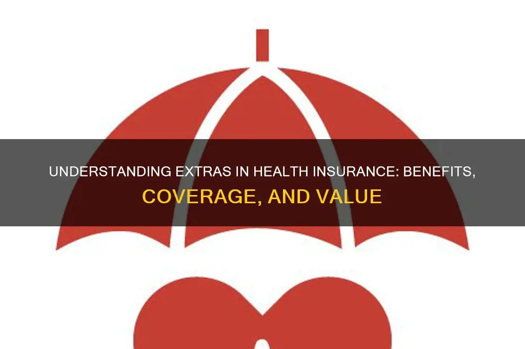 what are extras in health insurance