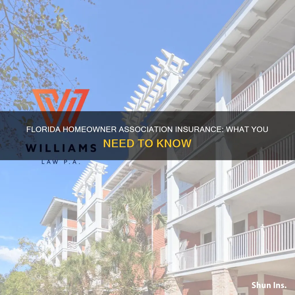 what are florida requirements for homeowner association insurance