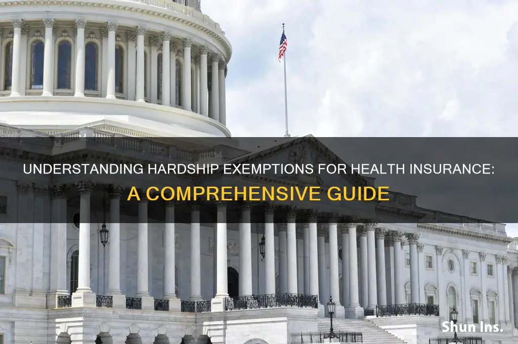 what are hardship exemptions for health insurance