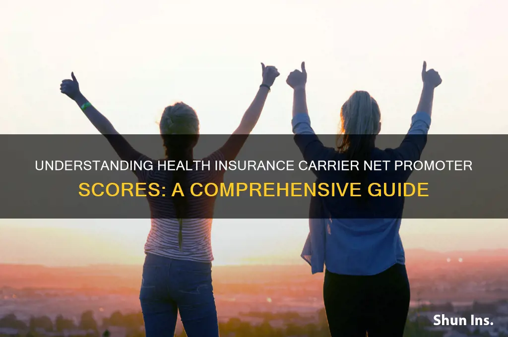 what are health insurance carrier net promoter scores