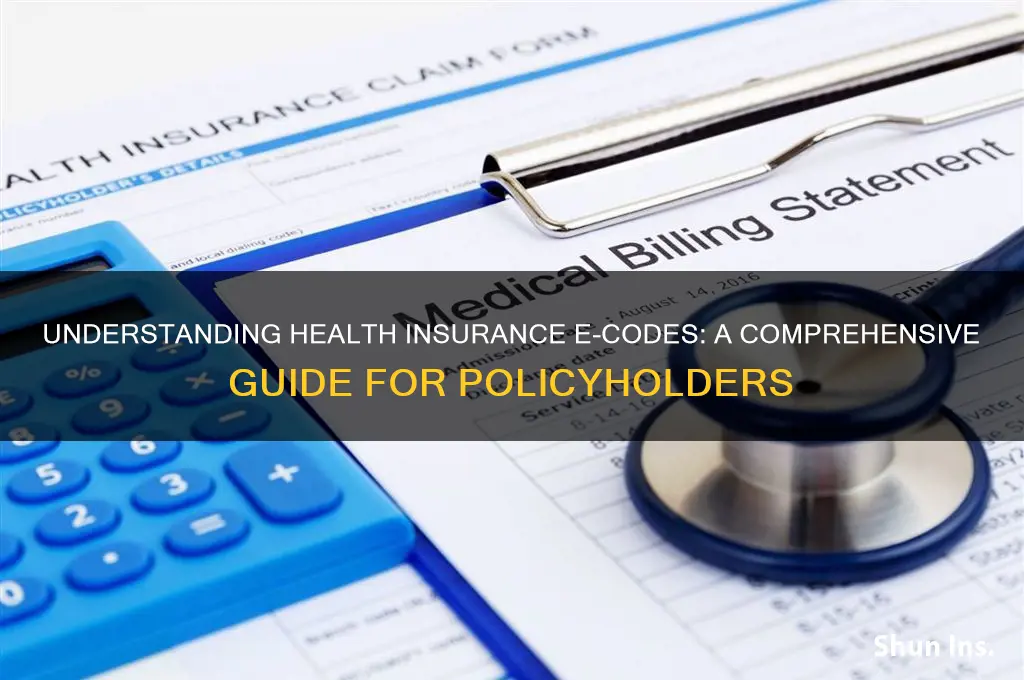 what are health insurance ecodes