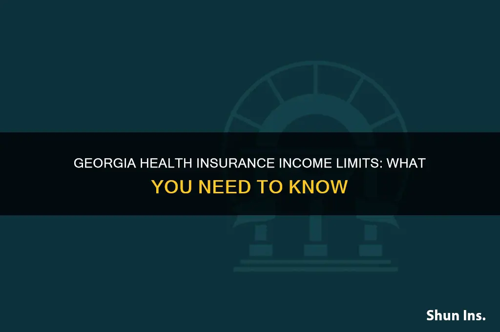 what are income limits for health insurance in georgia