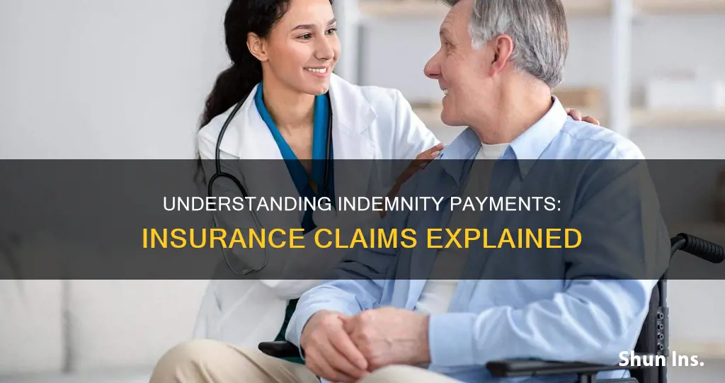 what are indemnity payments in insurance