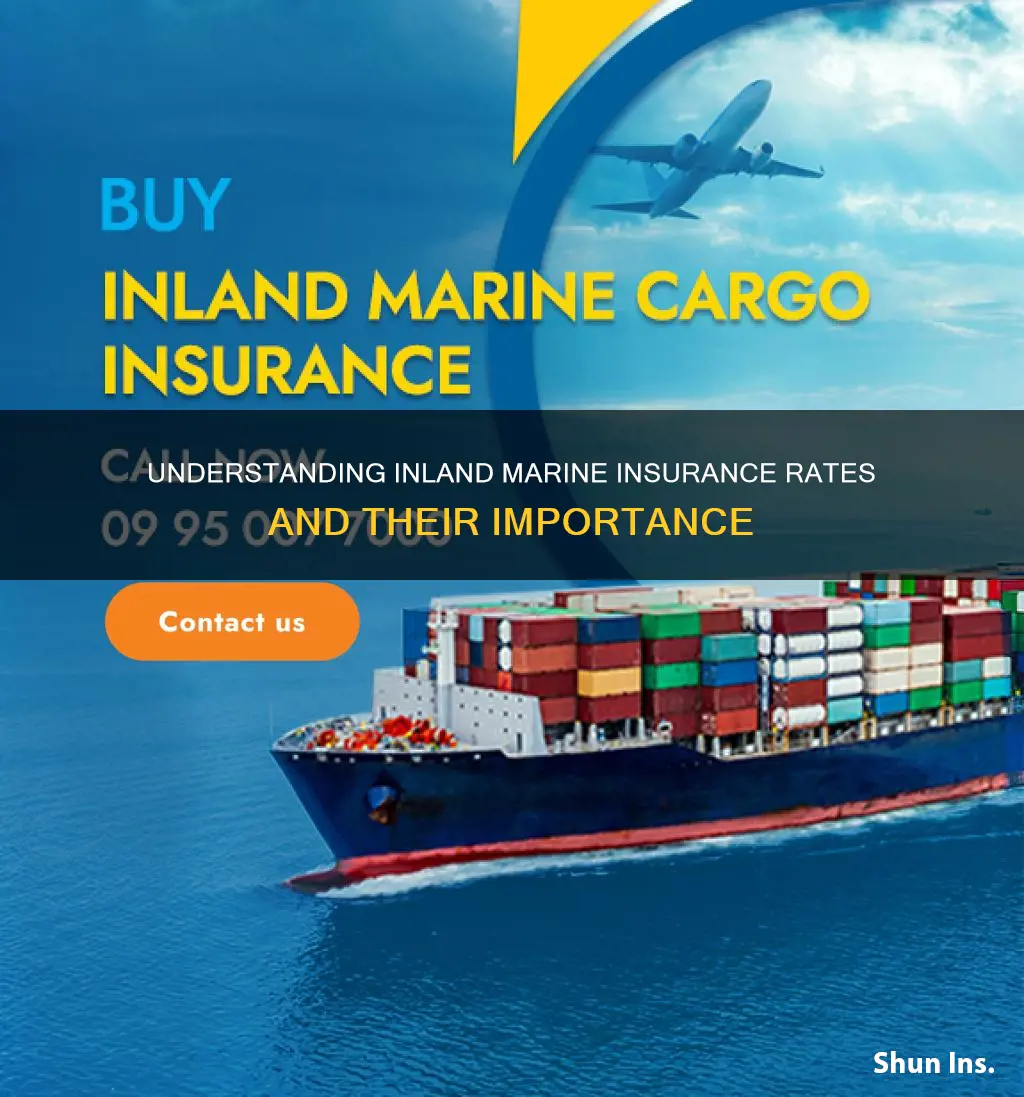 what are inland marine insurance rates