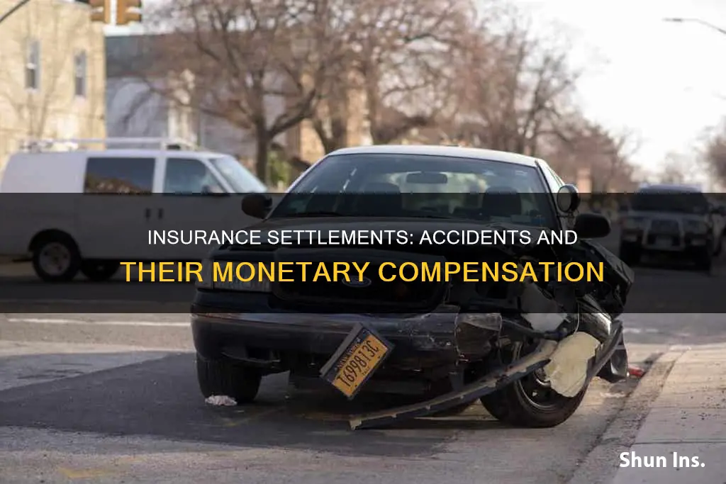 what are insurance settlements from accidents for