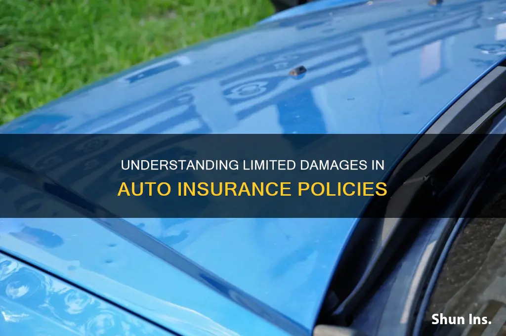 what are limited damages in auto insurance