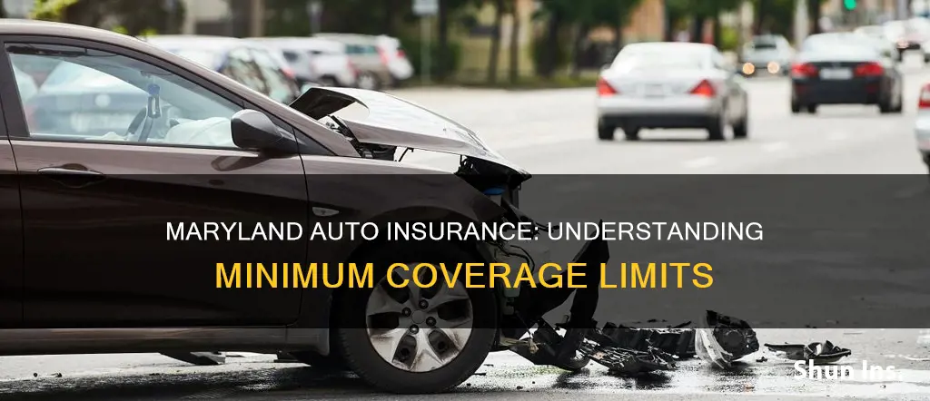 what are marylands minimum auto insurance limits