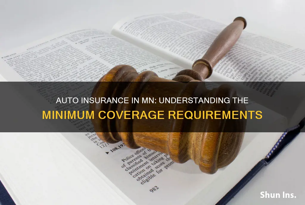 what are minimum auto insurance coverages in mn