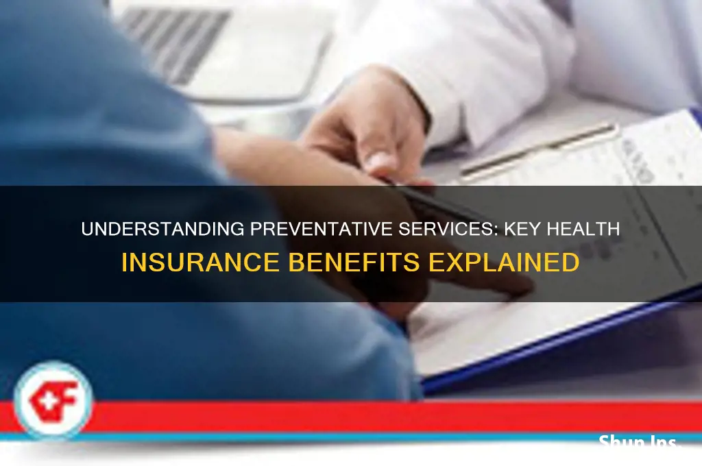 what are preventative services for health insurance