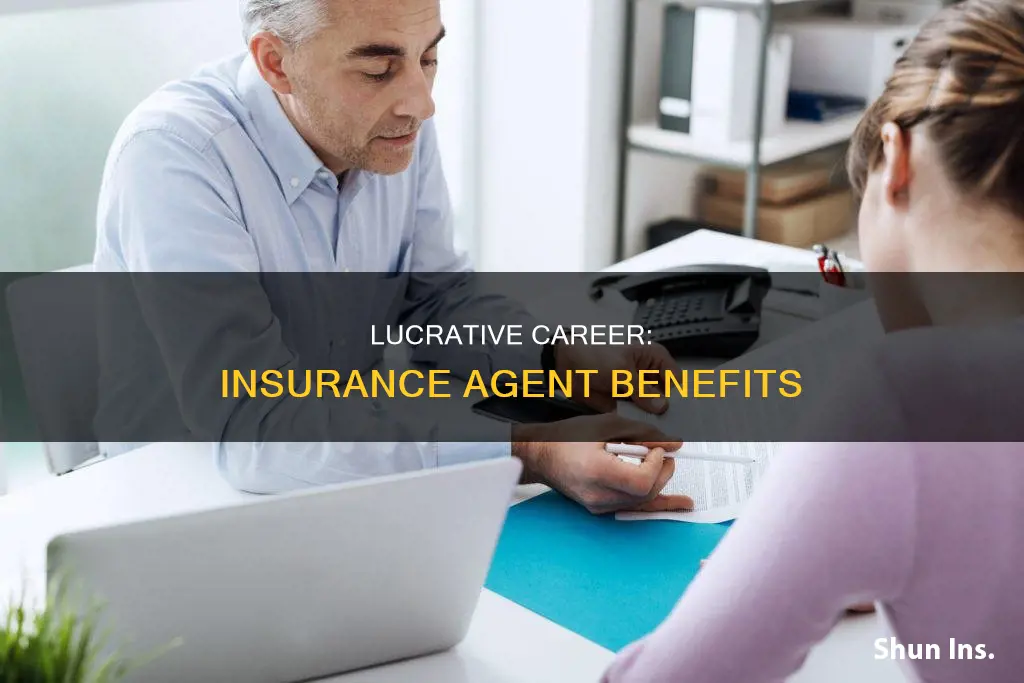 what are some benefits of being an insurance agent