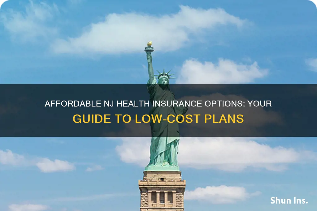 what are some of the cheap nj health insurances