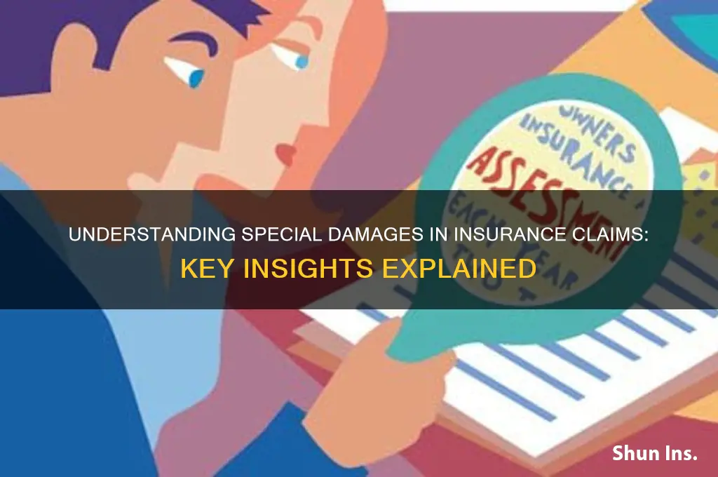 what are special damages in insurance