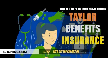 Essential Health Benefits Covered by Taylor Benefits Insurance Plans