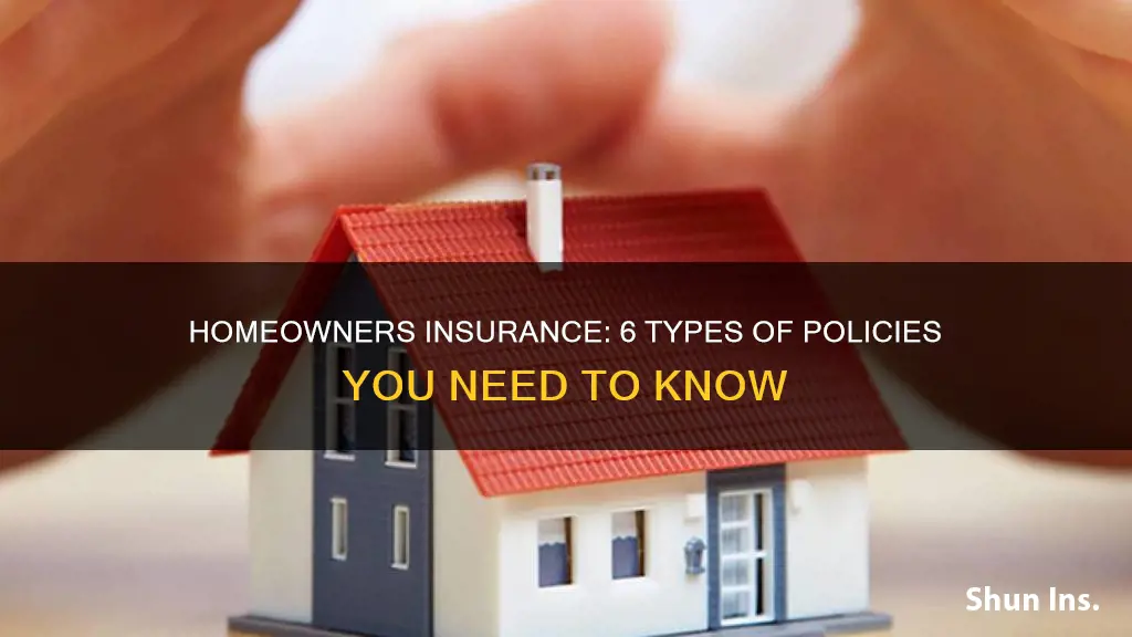 what are the 6 types of homeowners insurance