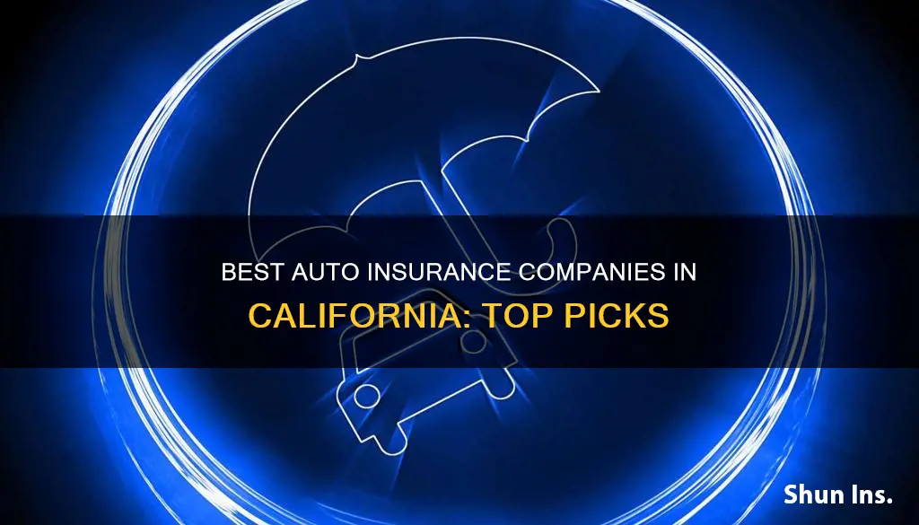 what are the best auto insurance companies in California