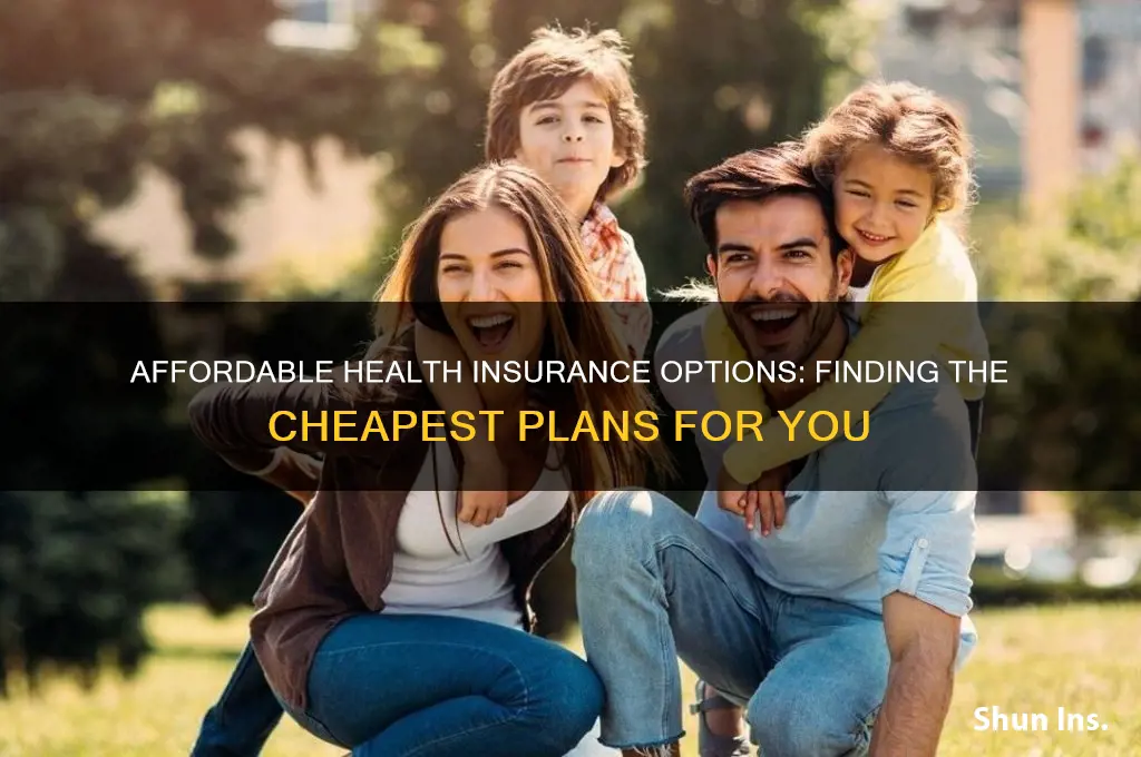 what are the cheapest health insurances