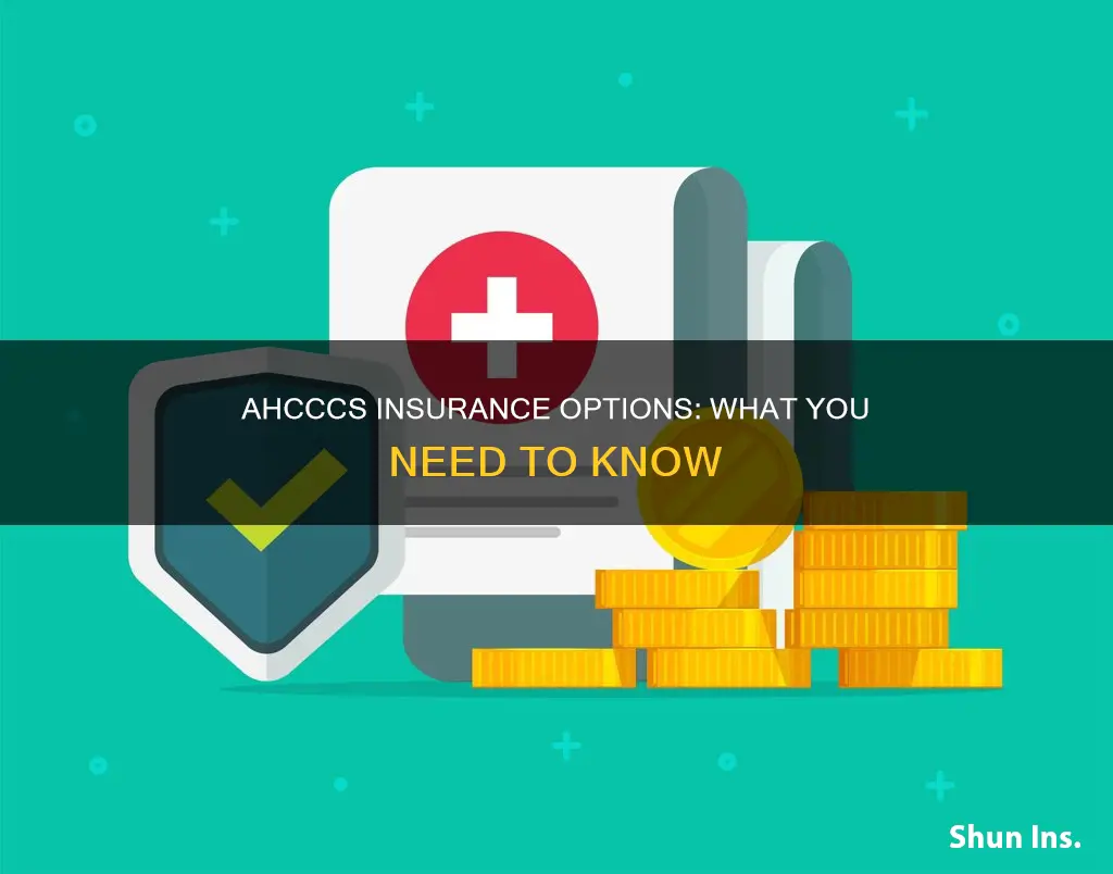 what are the different insurances under ahcccs