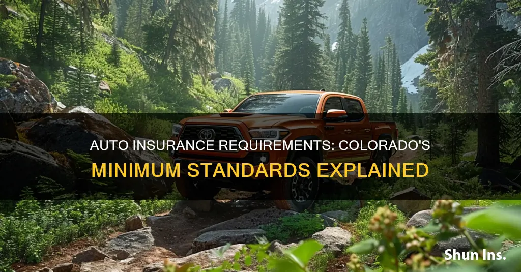 what are the minimum auto insurance requirements in colorado