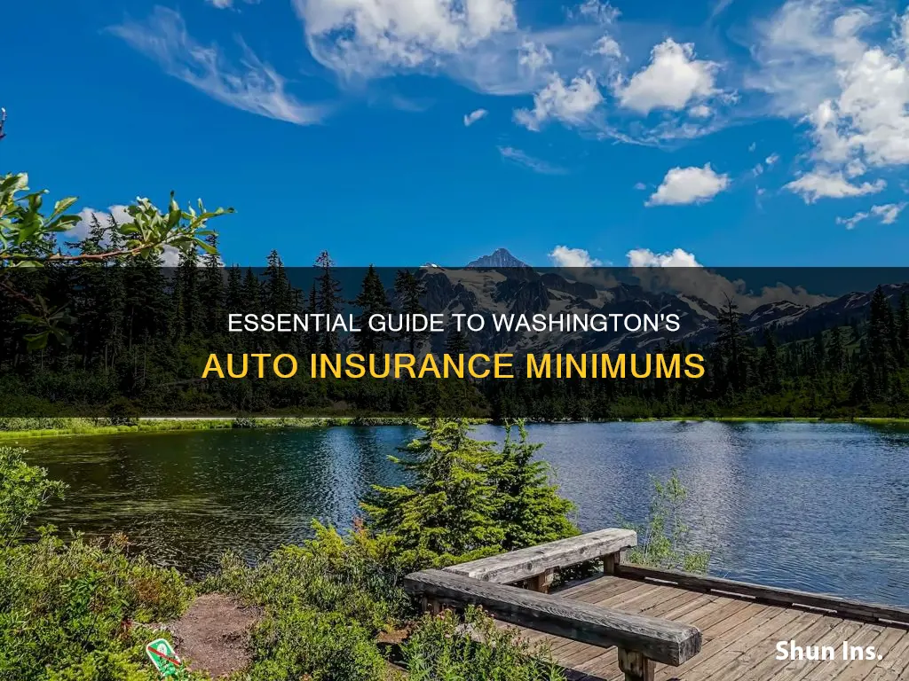 what are the minium for washington state auto insurance