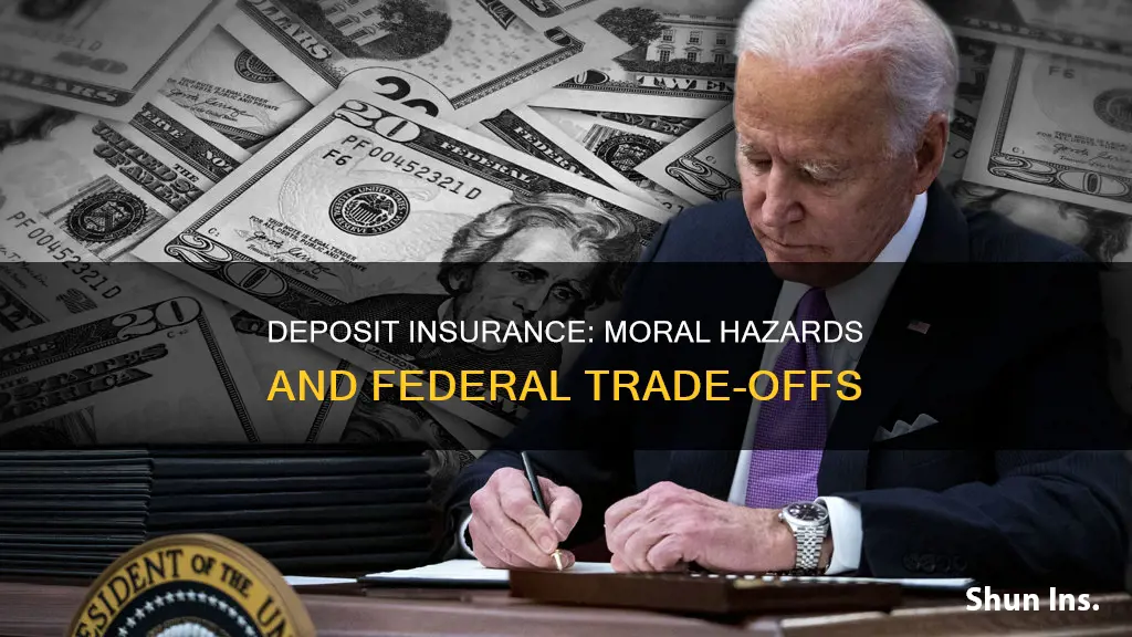 what are the moral hazards of federal deposit insurance
