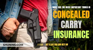 Key Elements of Concealed Carry Insurance