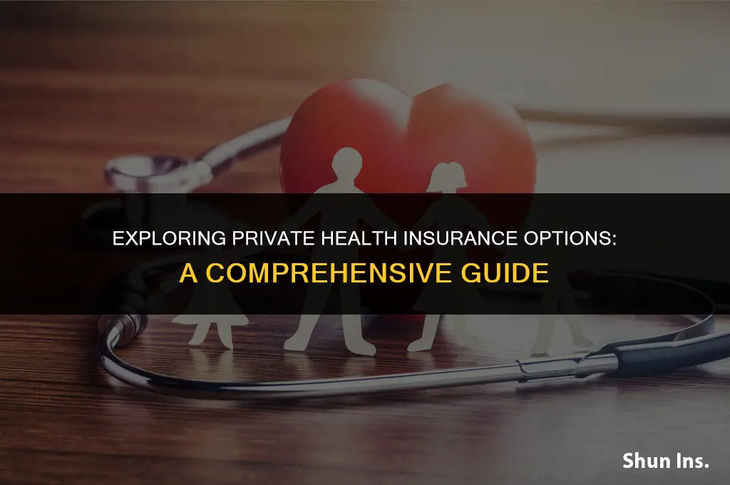 what are the names of private health insurances