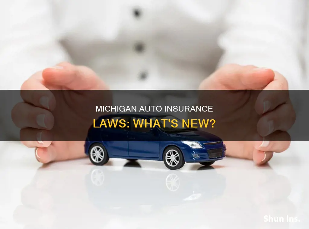 what are the new michigan auto insurance laws