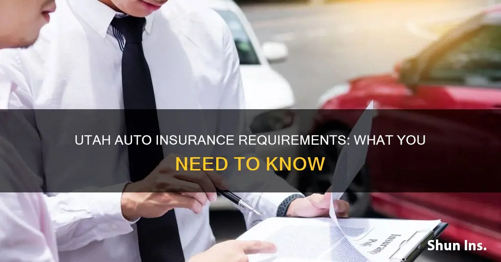 what are the required auto insurance in Utah