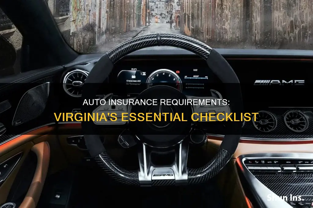 what are the requirements for auto insurance in Virginia