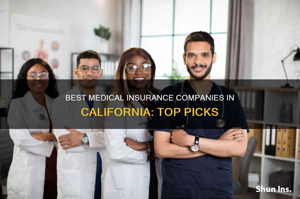 what are the top medical insurance companies in claifornia