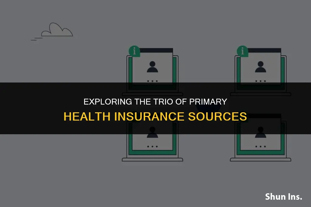 what are three primary sources of health insurance