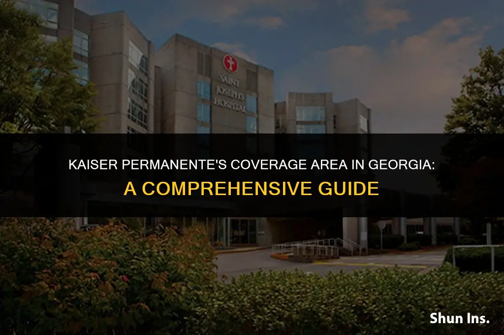 what area of ga does kaiser permanente health insurance serve