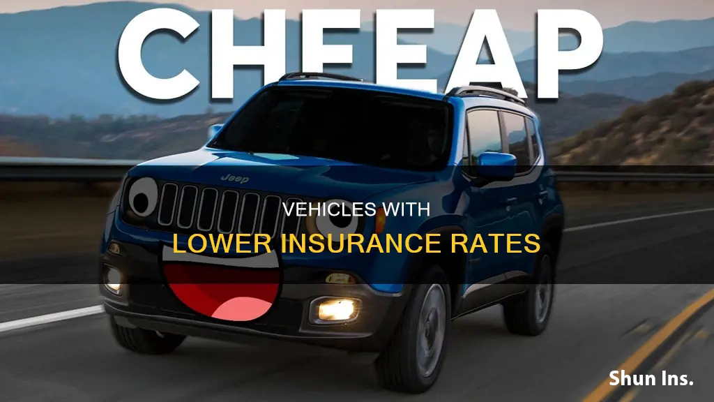 what arr somd vehicles that are low on insurance