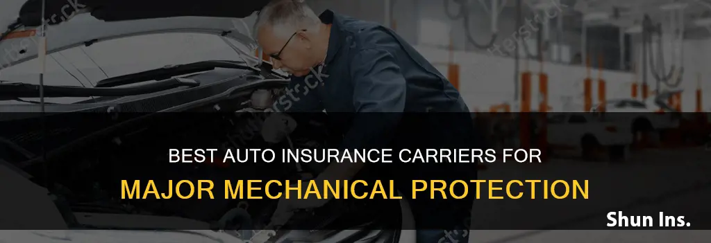 what auto insurance carriers provide major mechanical protection