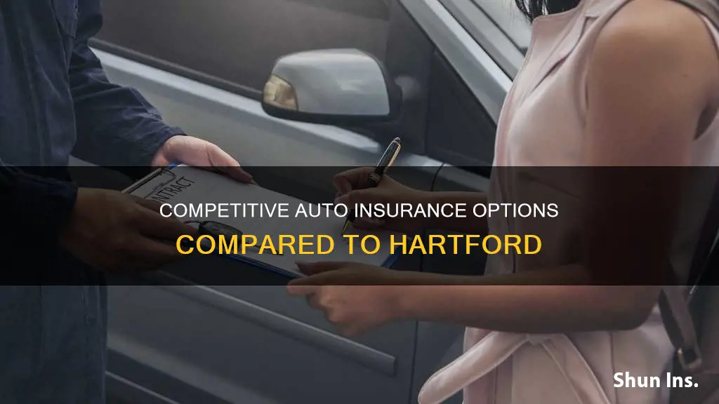 what auto insurance os competitive versus hartford