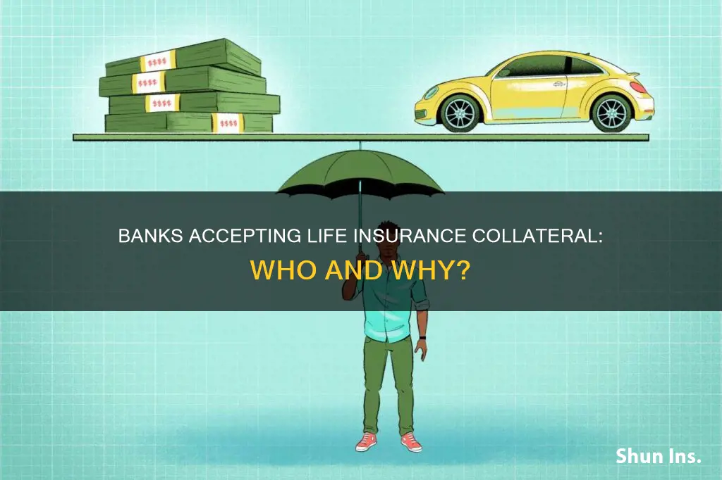 what banks use life insurance as collateral