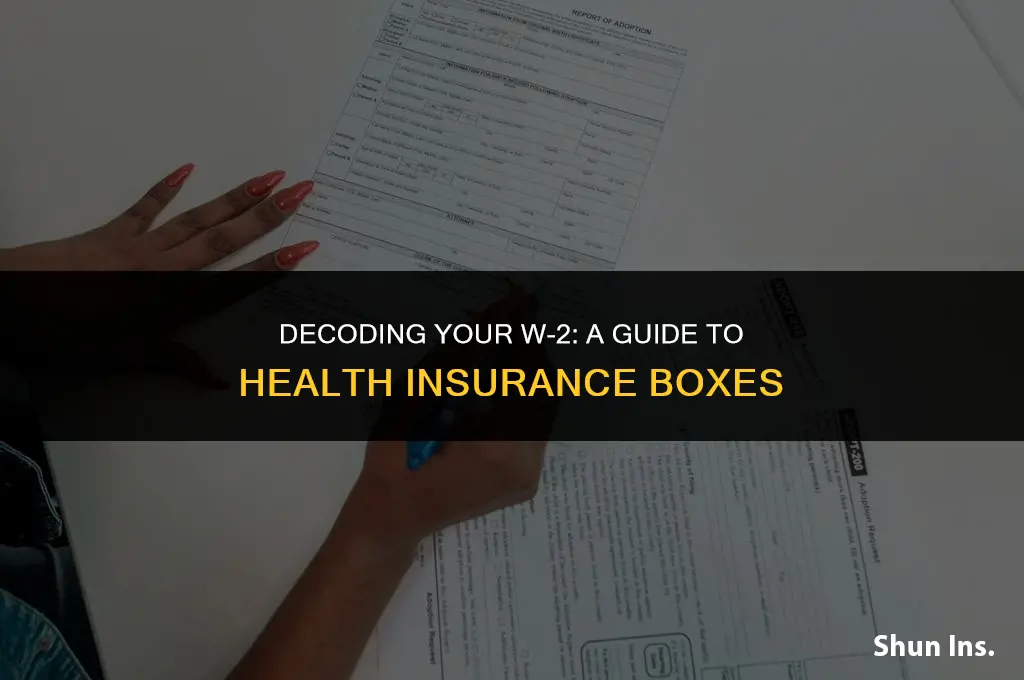 what box for health insurance w-2