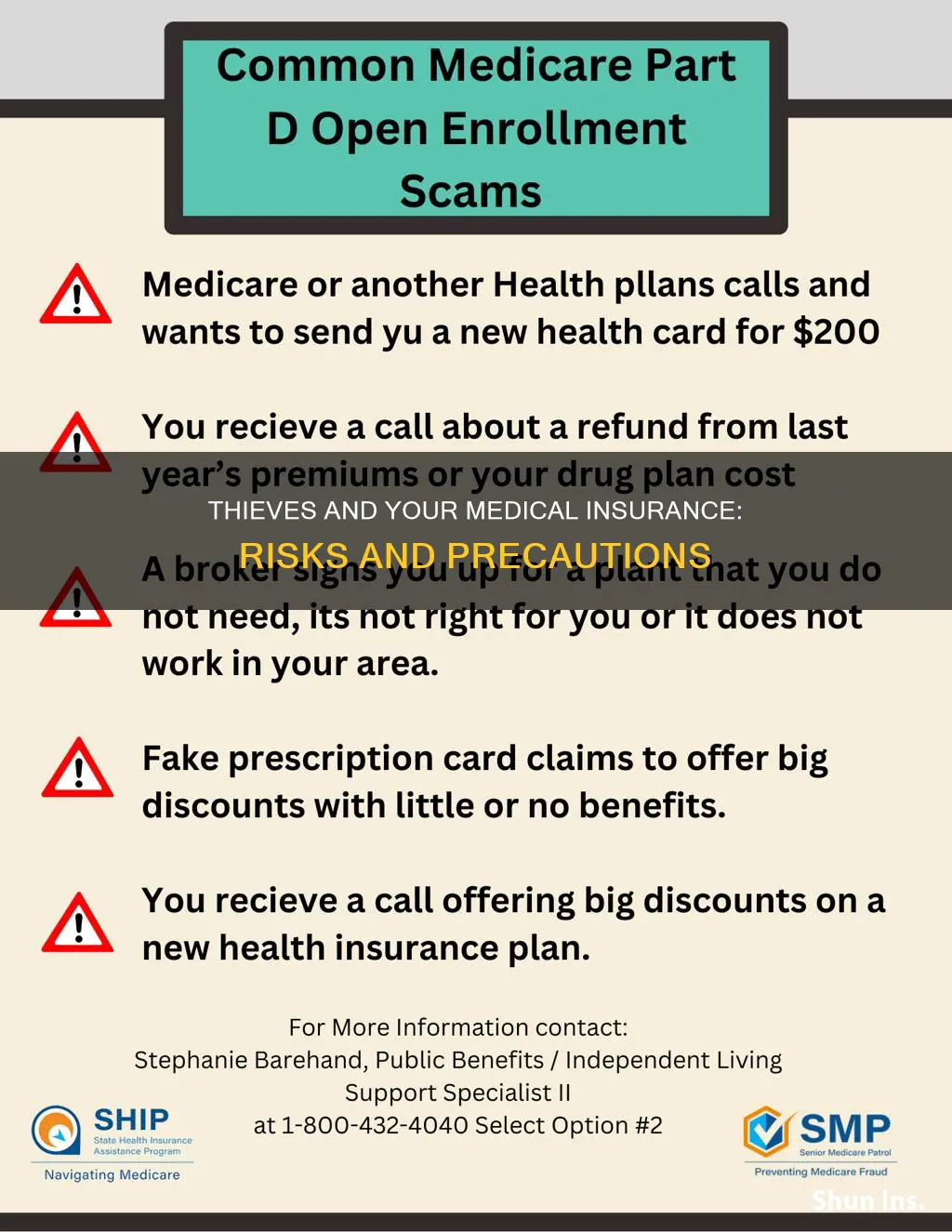what can a thief do with my medical insurance card