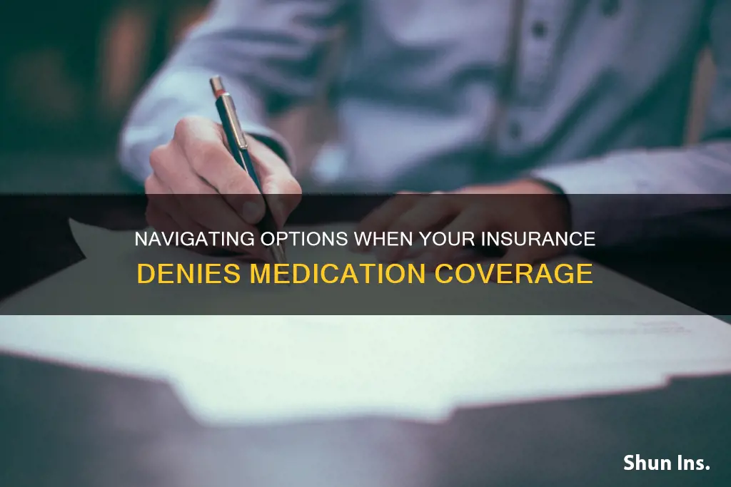 what can I do if my insurance is denied medication