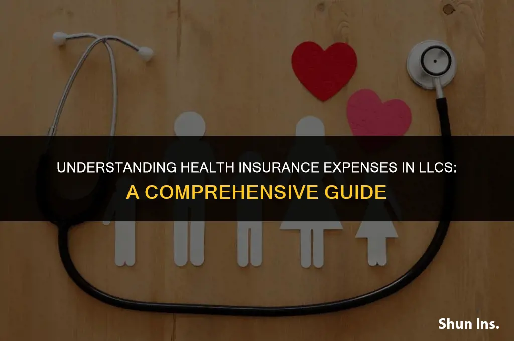 what category is health insurance expense in llc