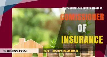 Important Changes to Report to Your Insurance Commissioner