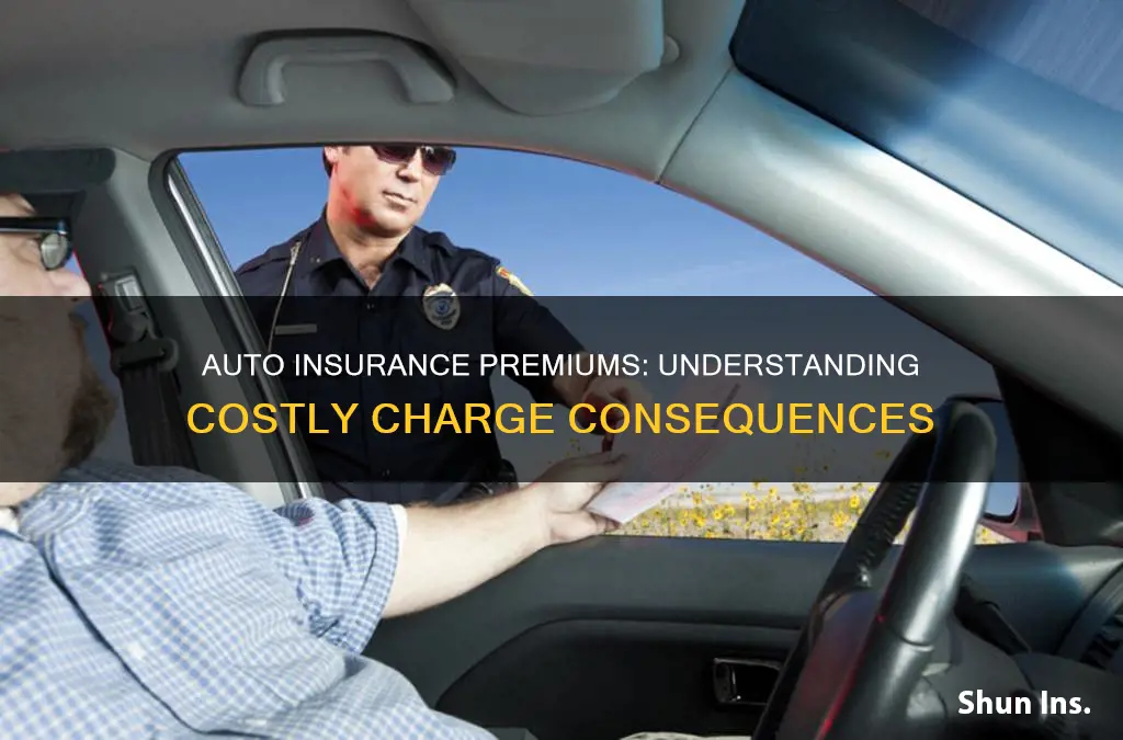 what charges would cause your auto insurance to increase