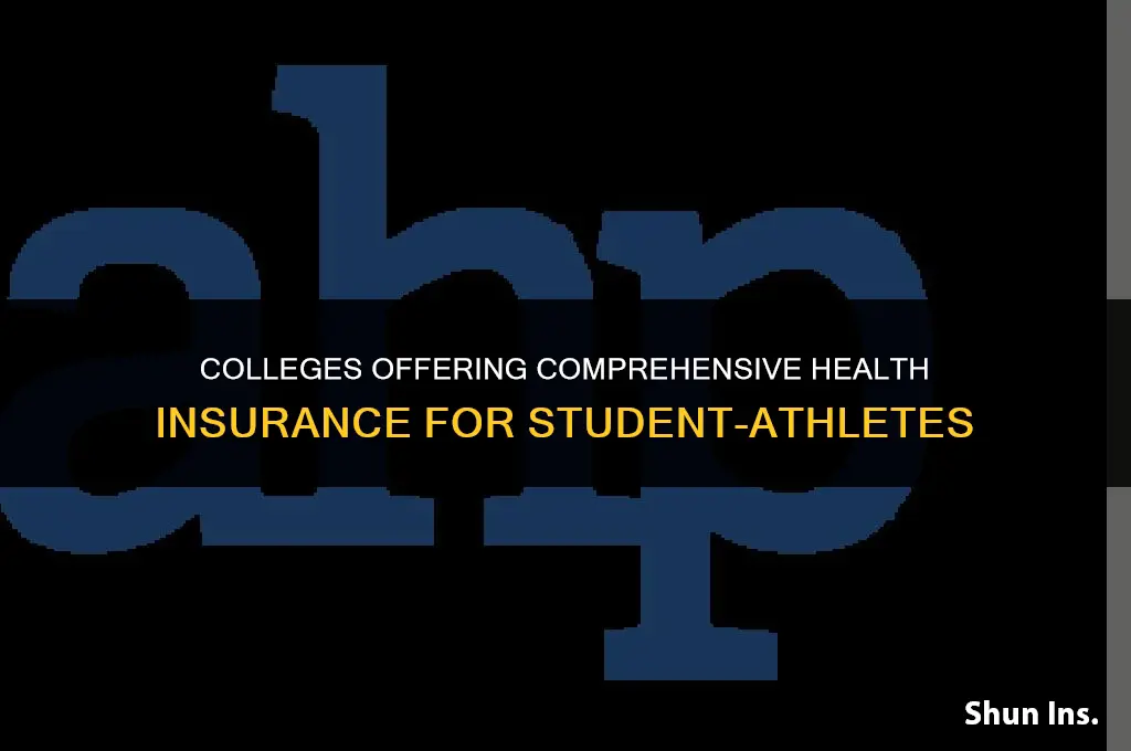 what colleges provide health insurance for student athletes